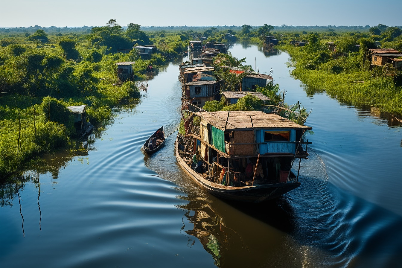 Découvrez les villages flottants du Cambodge, un havre de paix sur le lac Tonlé Sap