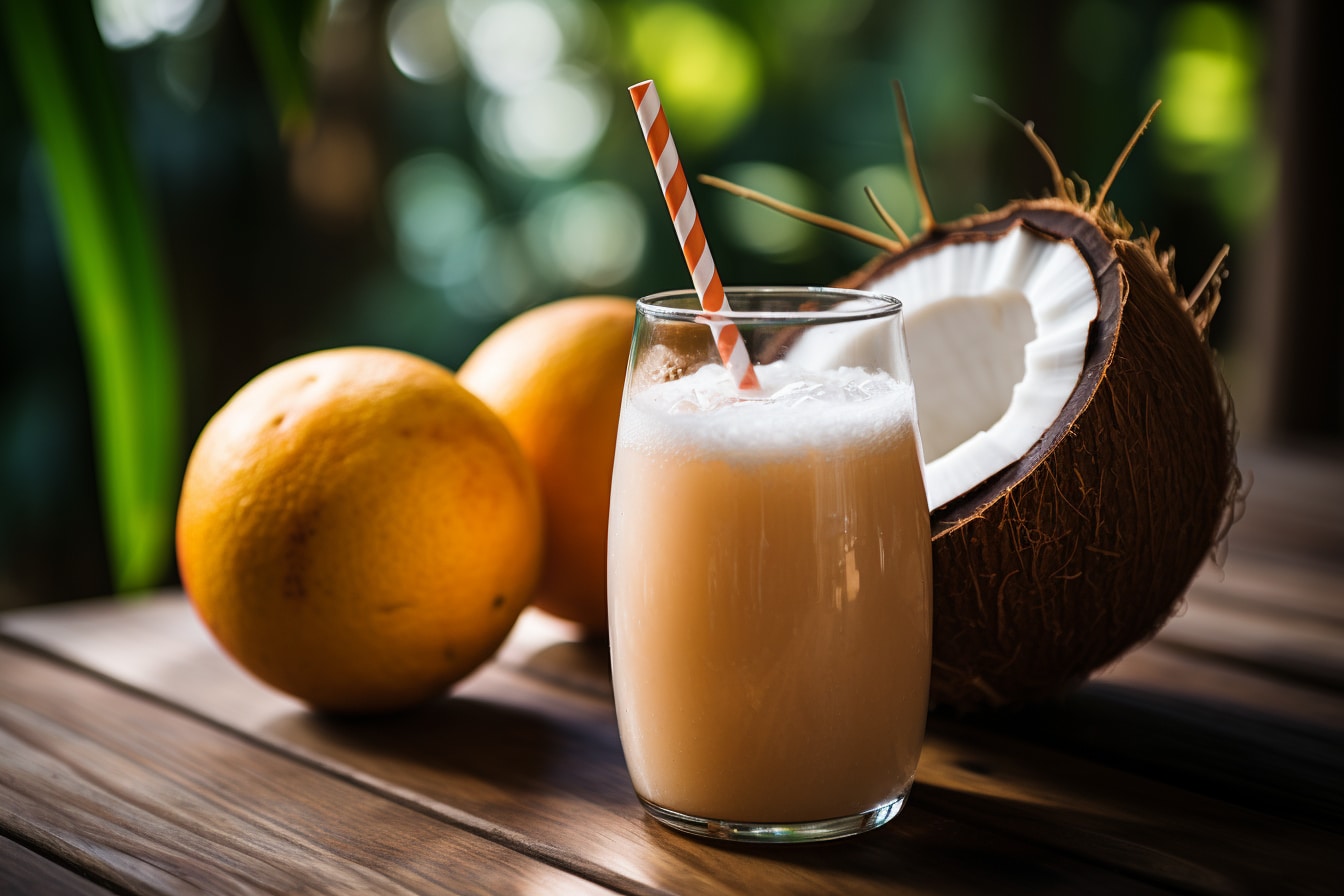 Eau de noix de coco : la boisson tropicale par excellence