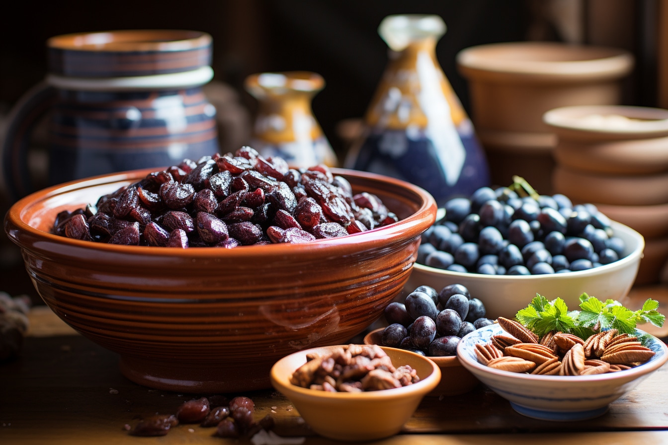 Ingrédients nécessaires pour préparer un tajine marocain aux pruneaux et amandes