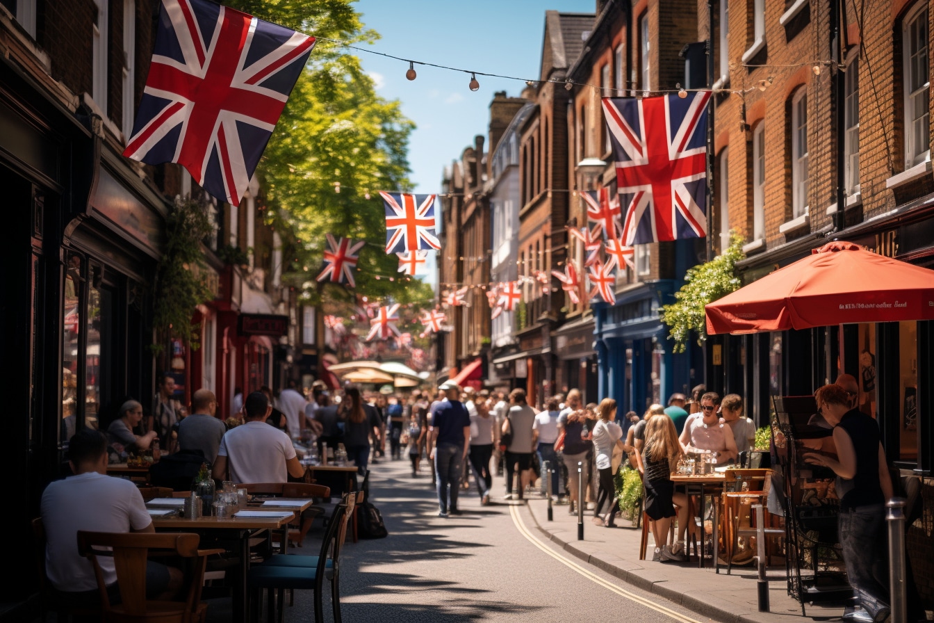 Le festival de la street food à Londres, Royaume-Uni