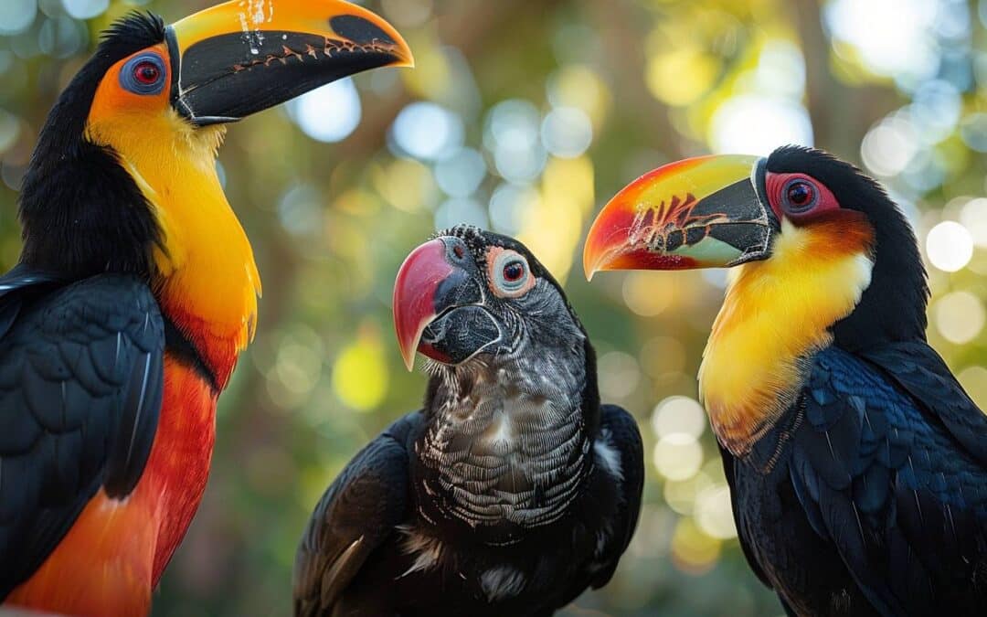 Au cœur de l’étrange diète de trois espèces d’oiseaux