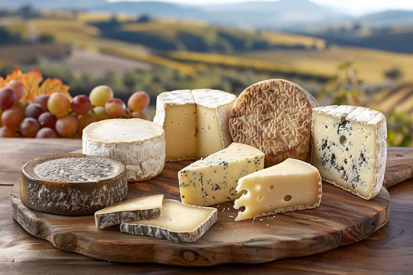 Différentes régions, différents fromages