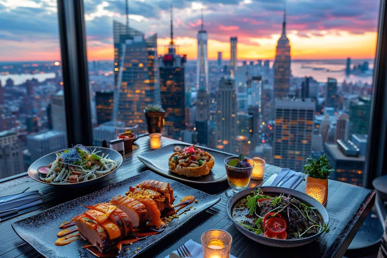 Discover the essential culinary pleasures of New York: a gastronomic journey through the city that never sleeps