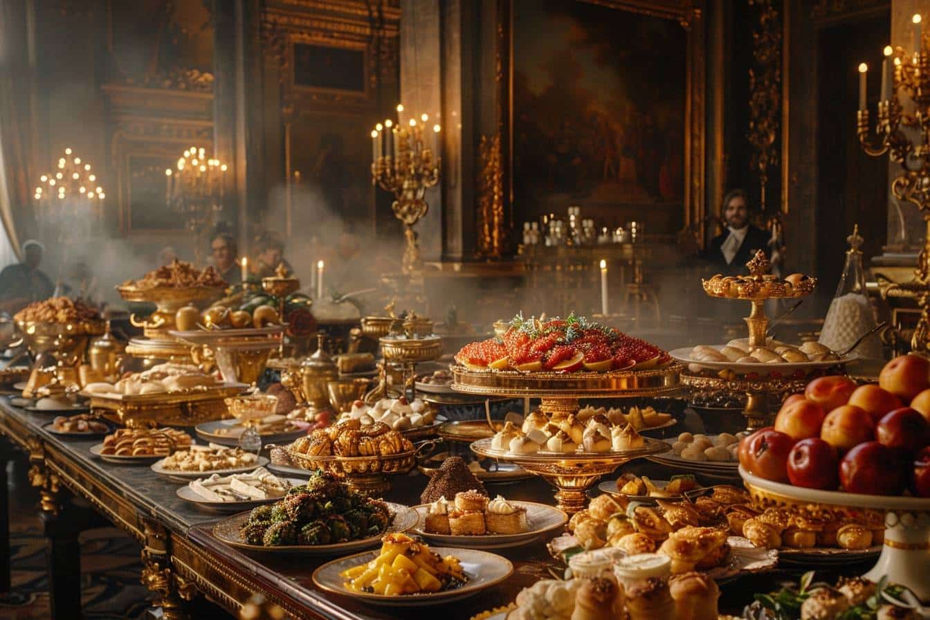 La gastronomie royale à travers les siècles : De l’Antiquité à nos jours