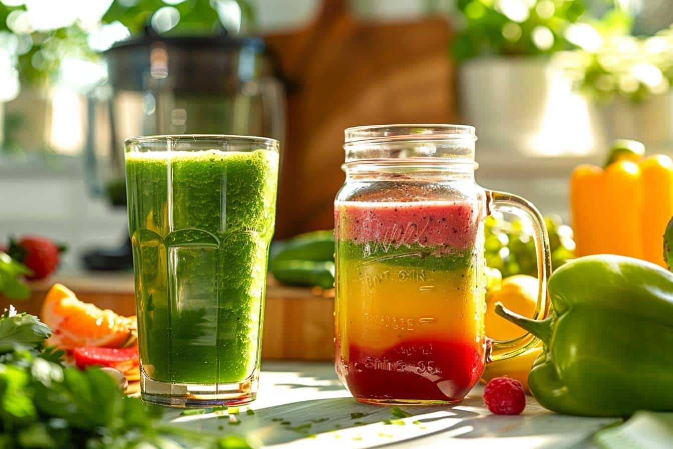 Les Bienfaits Incontournables des Jus Verts et Smoothies Detox