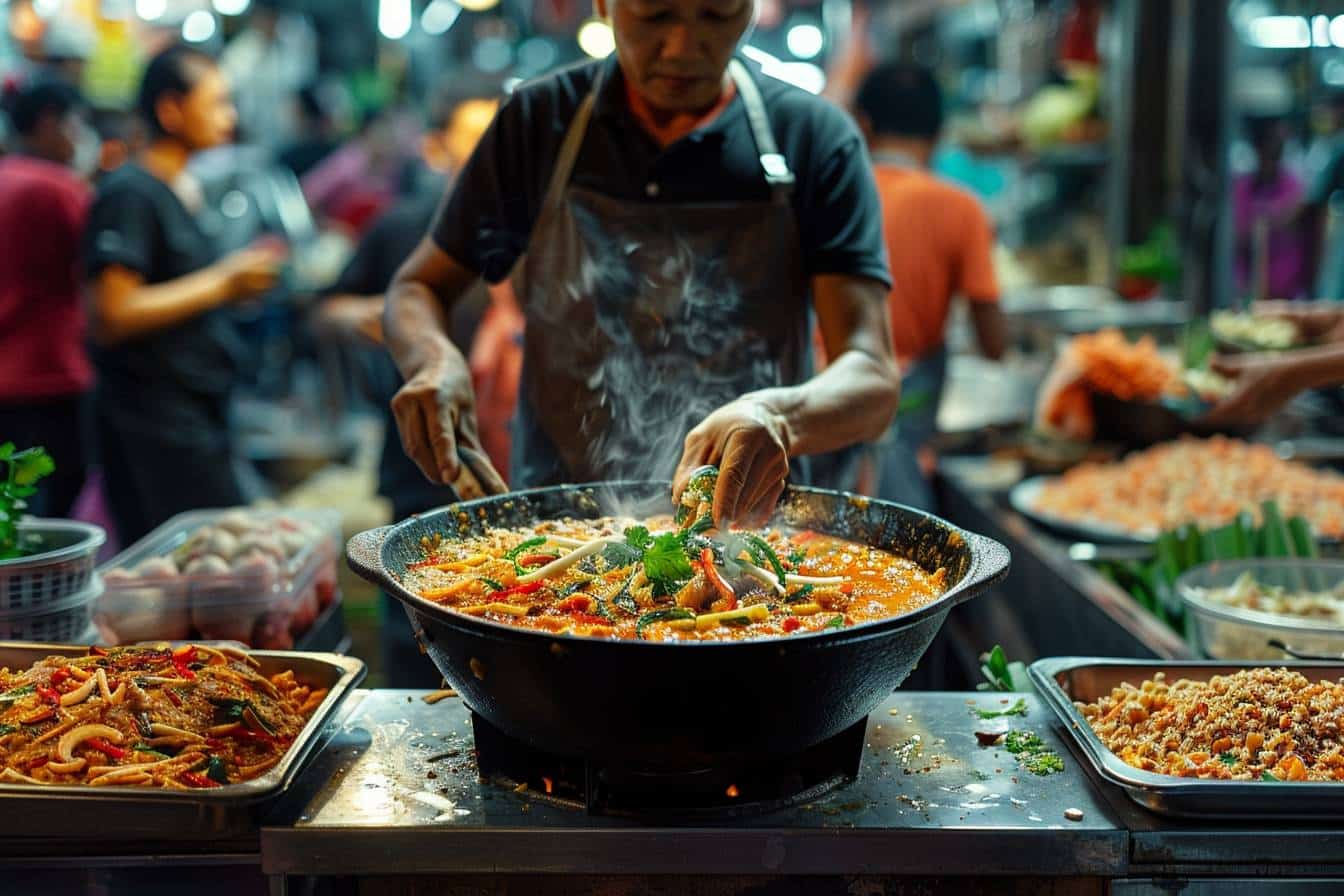 Les Secrets Inexplorés des Marchés Alimentaires de Bangkok