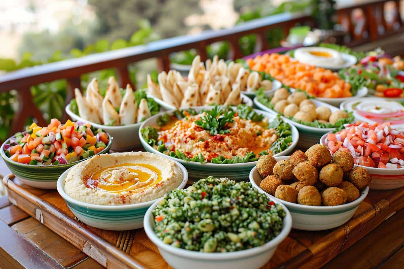 Saveurs du Liban : Mezzés et Autres Délices