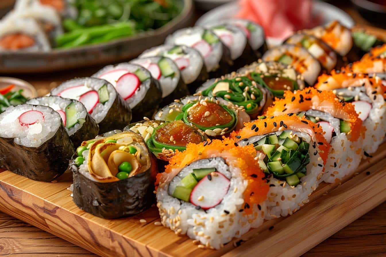 Uma questão de origem: o Kimbap coreano e o sushi japonês