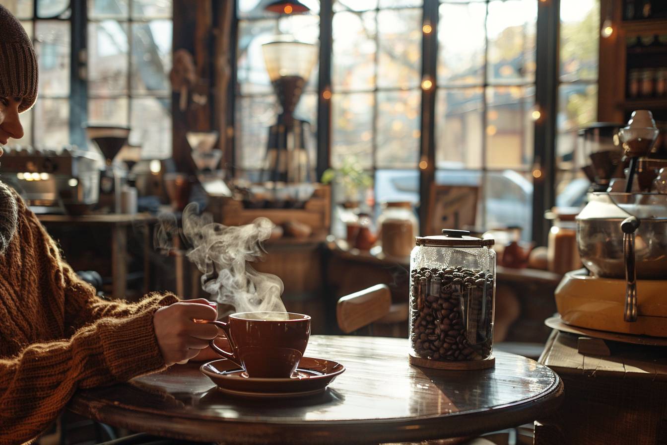 Un dernier café avant le départ